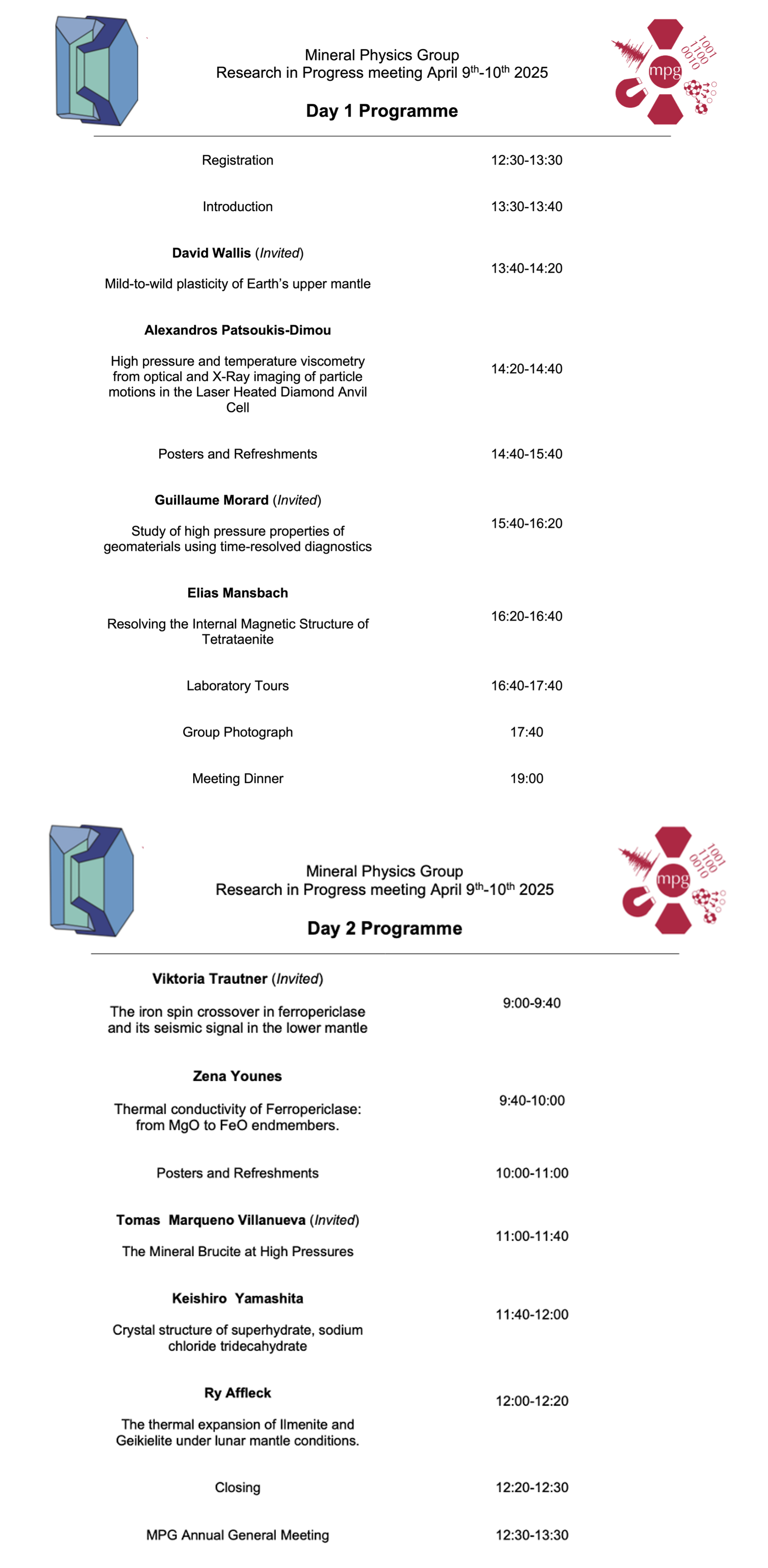 programme